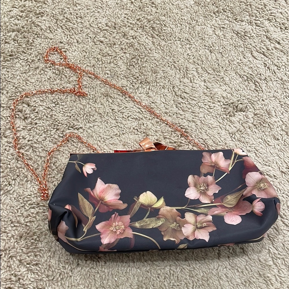 Floral Black Women Bag
